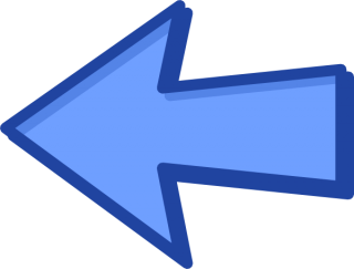 BLUE LEFT ARROW